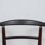 Rosewood Dining Chairs by Helge Sibast & Børge Rammerskov, Denmark, 1960s, Set of 4