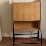 Wall-mounted secretary in the style of Jacques Hitier – 1960s