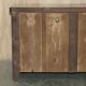 Victorian English oak rustic buffet circa 1880 with drawers.