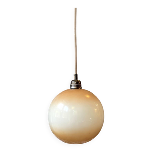 suspension globe en verre