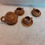 Vintage mini cups and mini teapot set