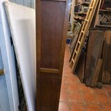 Pair of oak curtain file cabinets