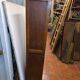 Pair of oak curtain file cabinets