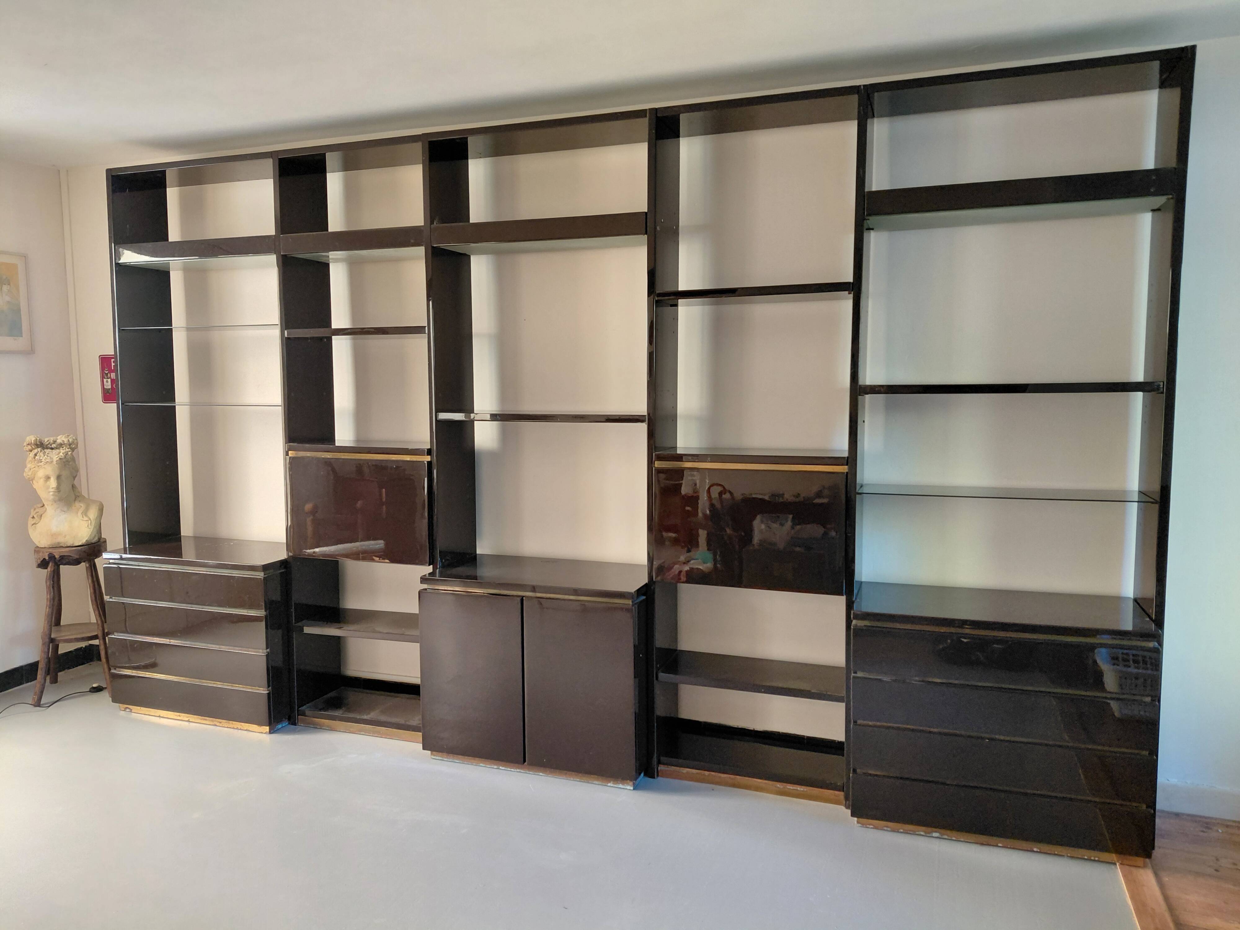 Grand meuble de salon Roche Bobois