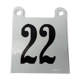 Plaque émaillée numéro 22