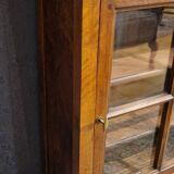 Provençal walnut display case