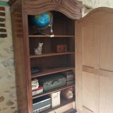 Bedroom wardrobe linen antique ice cabinet