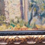 Paire de peintures à l'huile