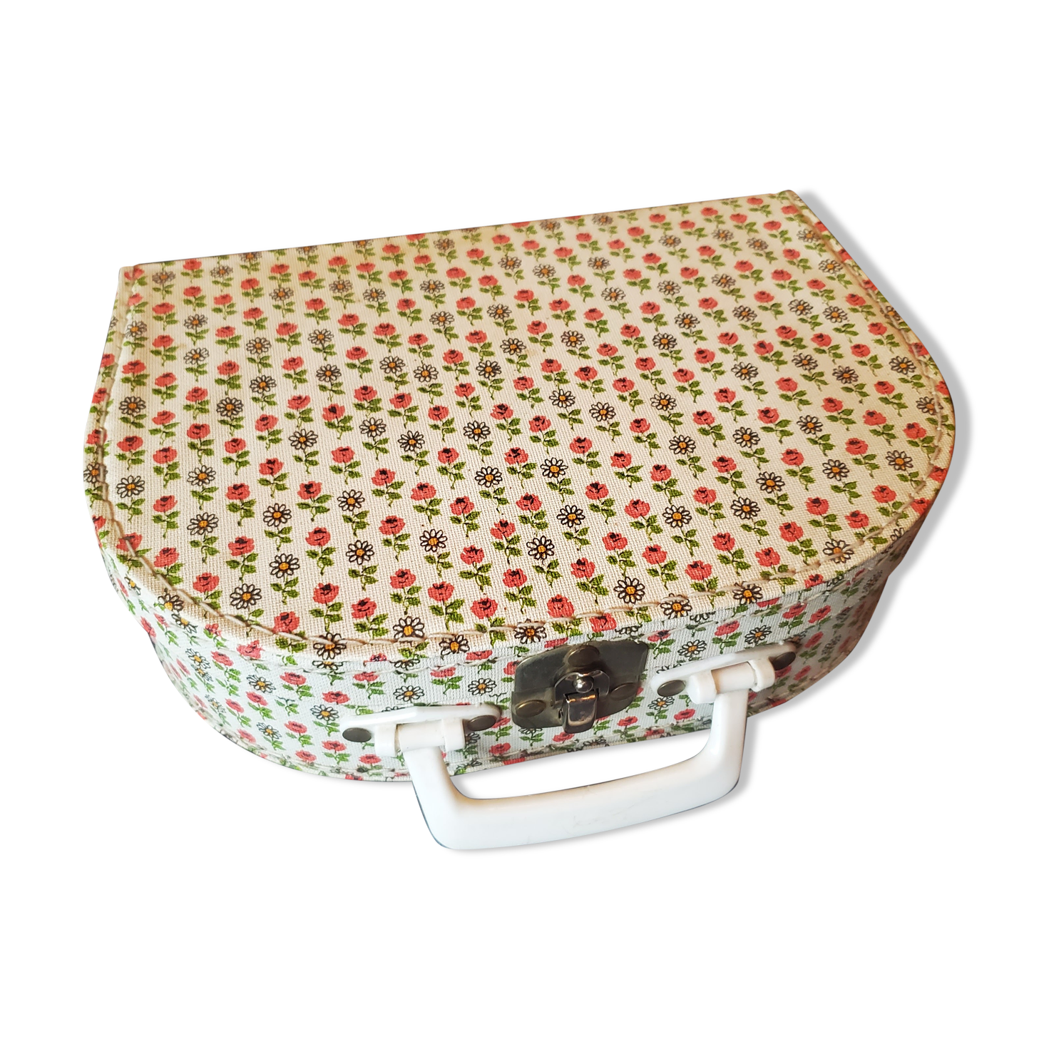 Toy sewing suitcase