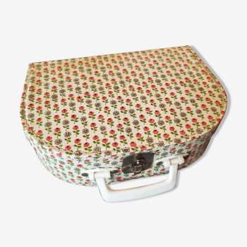 Toy sewing suitcase