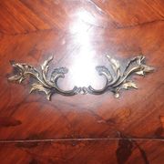 Flower marquetry commode in Louis XV style