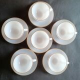6 cups arcopal white opaline
