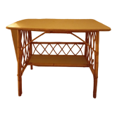 Bureau rotin & osier