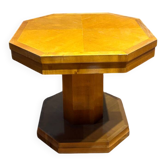 Designer side table – Hugues Chevalier – Solid wood and elegance