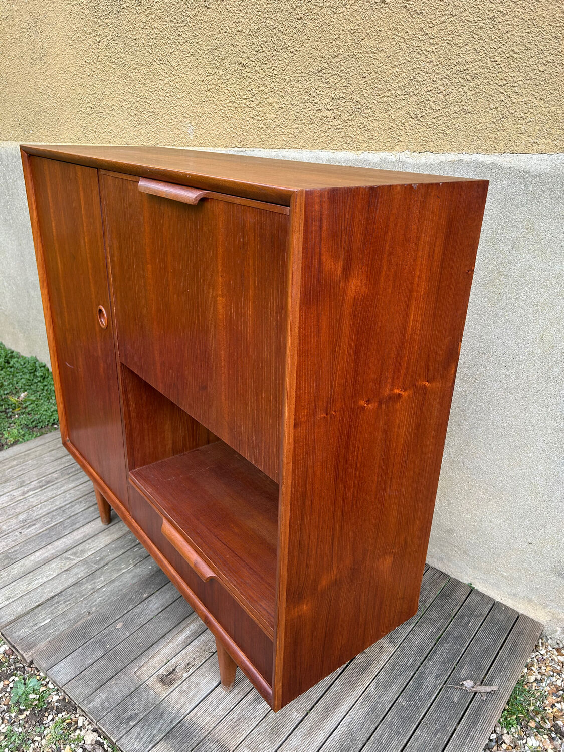 Vintage 1970s Scandinavian bar cabinet