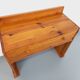 Vintage pine desk with sled legs from the 70s and 80s