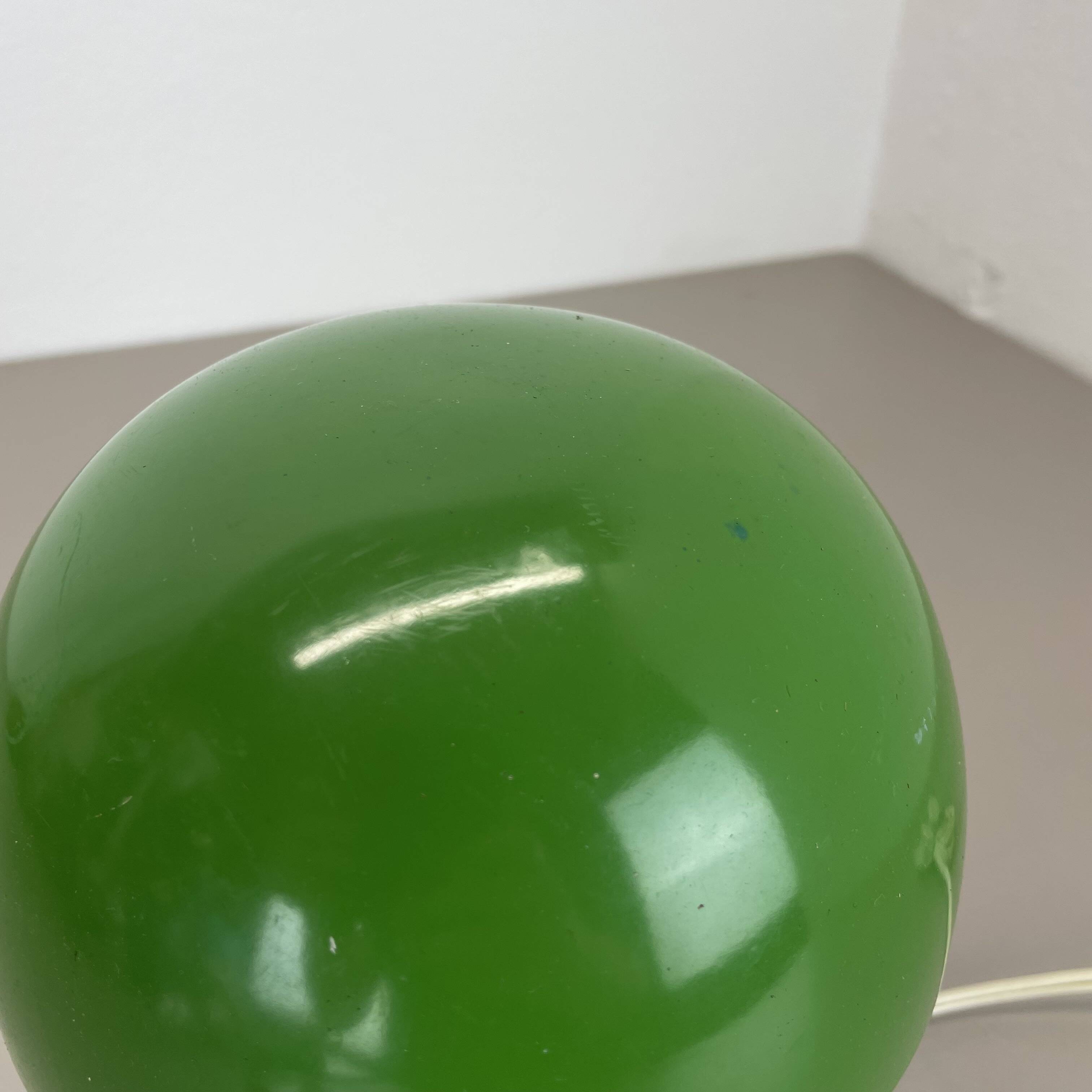 rare green model "Junker" Table Lamp by Afra & Tobia Scarpa for Flos, Italy