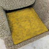 Vintage wool armchair