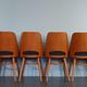 Set of 6 renovated chairs, design Oswald Haerdtl by Ton, Czech, 1960s