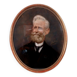 Pastel portrait, early twentieth century