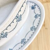Iron clay sauceboat / U&C Sarreguemines / 19th century