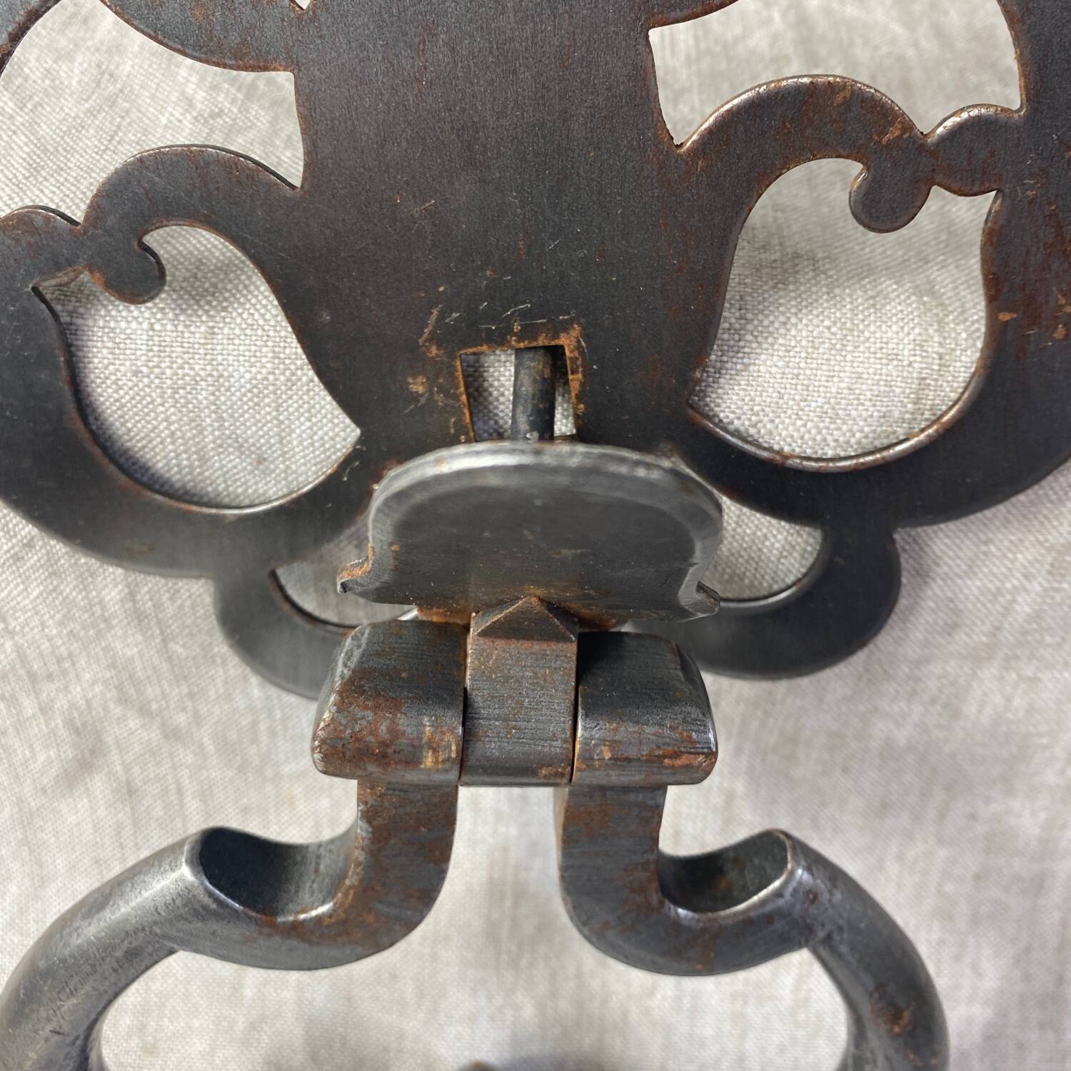 Metal door knocker