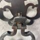 Metal door knocker