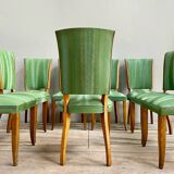 Set of 10 vintage chairs