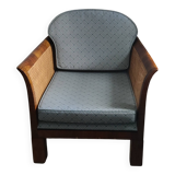 Cane armchair