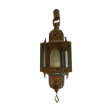 Suspension orientale verre et metal