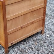 Vintage chest of drawers from the 50s with compass feet and 3 drawers