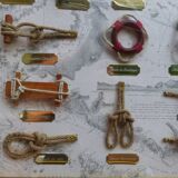 Marine knot frame