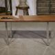 Table basse design en palissandre et céramique 1960’s