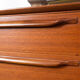 Sideboard in teak with drawers and 3 doors, 1960s