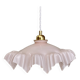 Vintage pink opaline lampshade pendant light