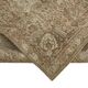 Handmade Turkish Wool Carpet 1980s 293 cm x 386 cm Beige