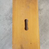 Vintage Wooden Footstool: Handcrafted Yugoslavian Pruchka, 1960s