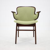 Hans Olsen beech shell chair for Bramin Mobler, Denmark, 1950