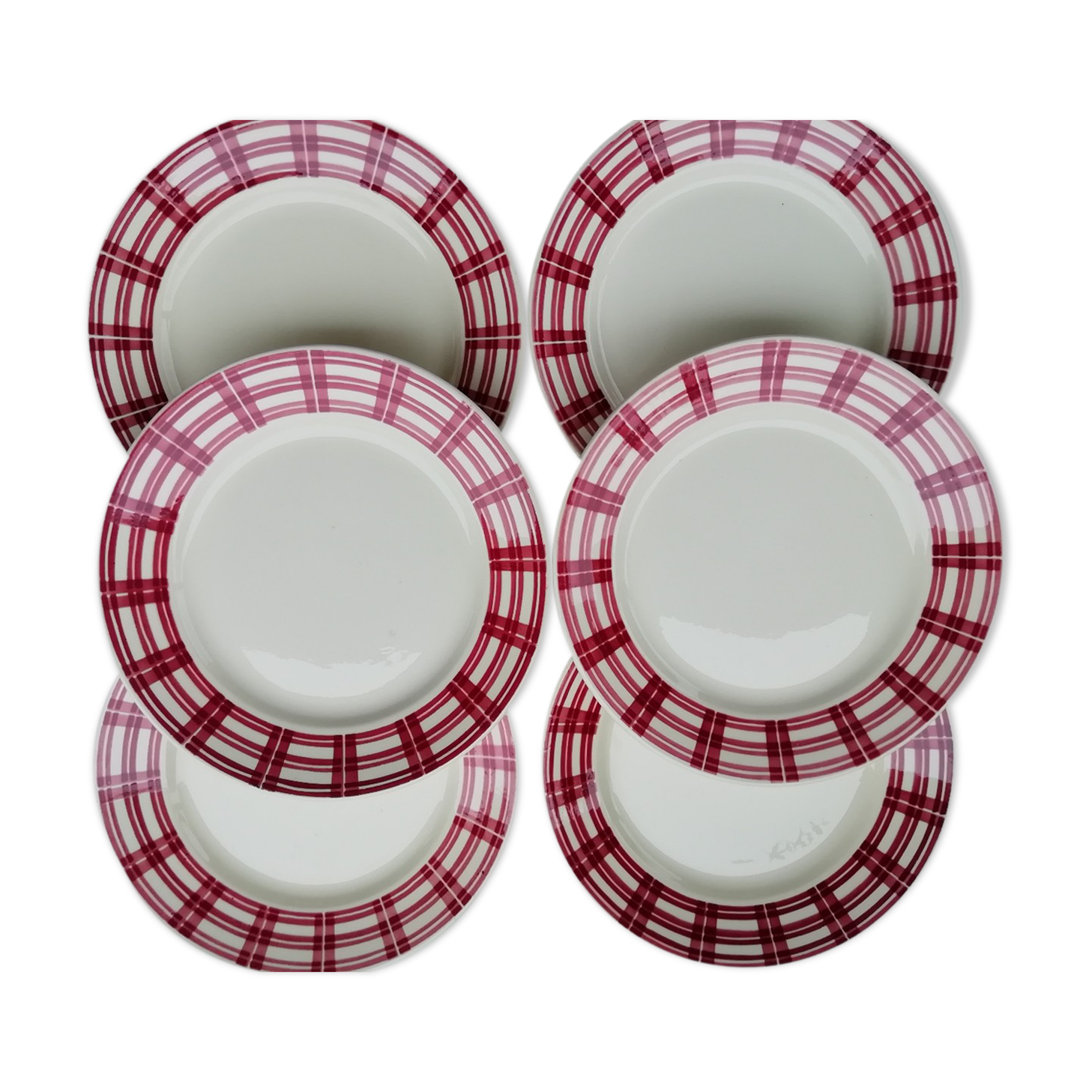 Scottish Badonviller plates