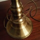 Beautiful brass lamp to lay bedside