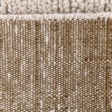 Mustards medium shaggy wool carpet , Hand made wool carpet