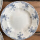 Series of 6 old Longwy flat plates