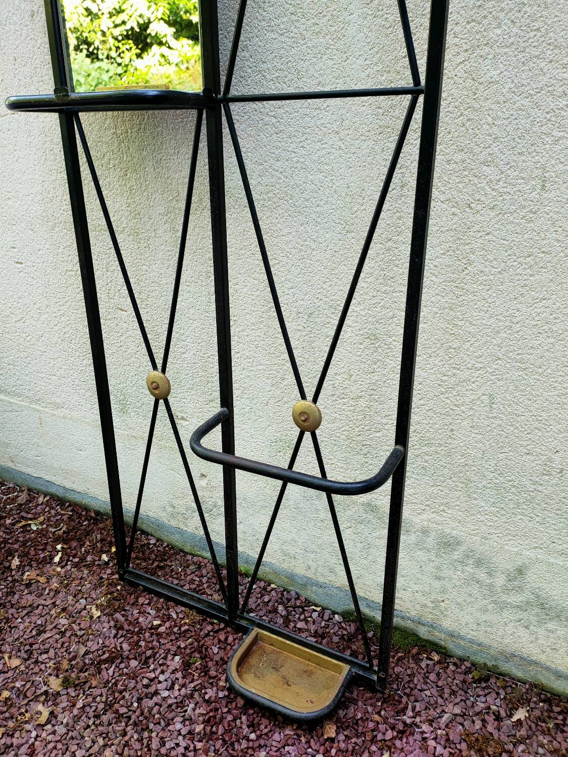 Vestiaire fer forgé vintage