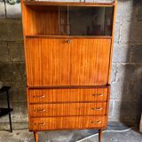 Vintage display cabinet secretary