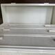 White rattan chest of drawers