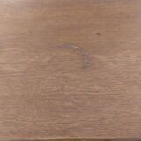 Vintage wood and rattan chest of drawers