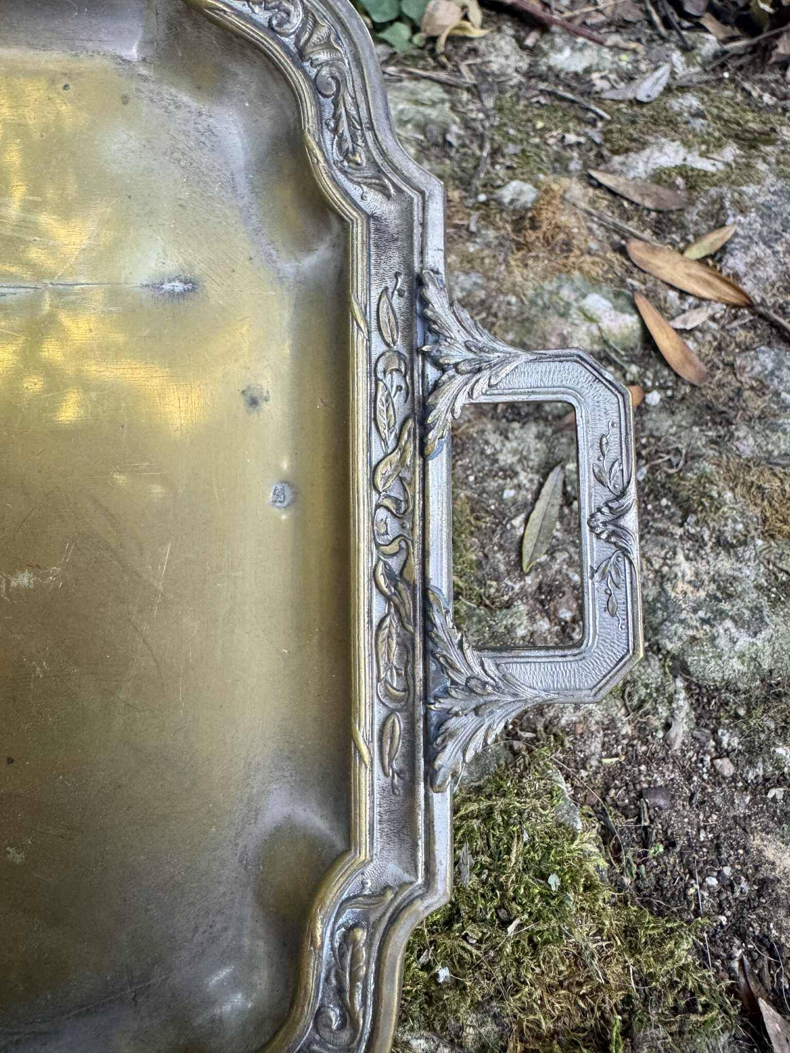 Napoleon III period liqueur tray