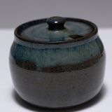 Pot couvert en faïence françois jarlov, 1990s