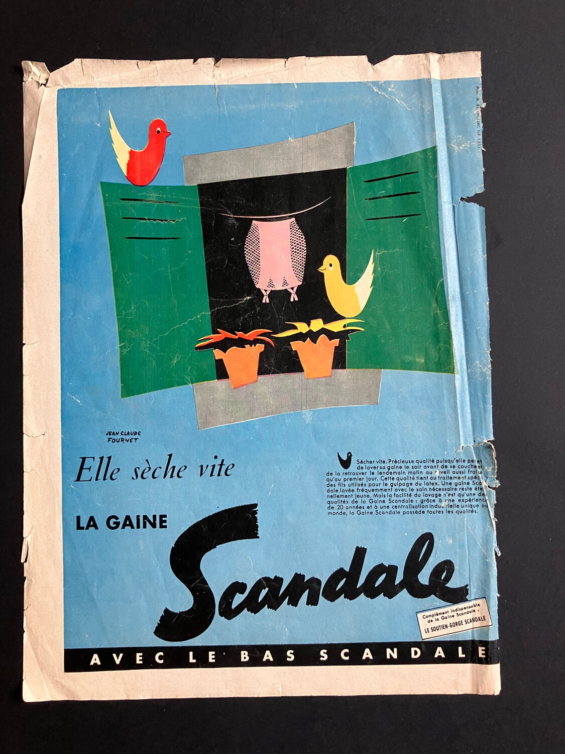 Affiche pub vintage