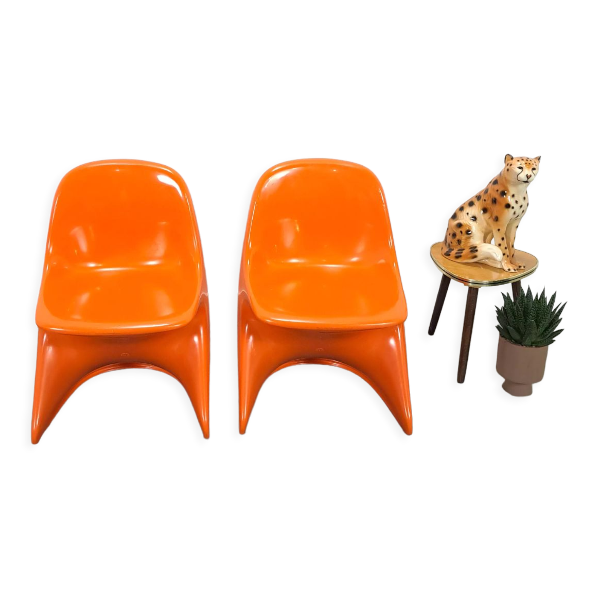 Casala, Casalino high chair 1972 orange